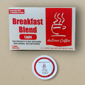 Breakfast Blend Single Cup 12Ct